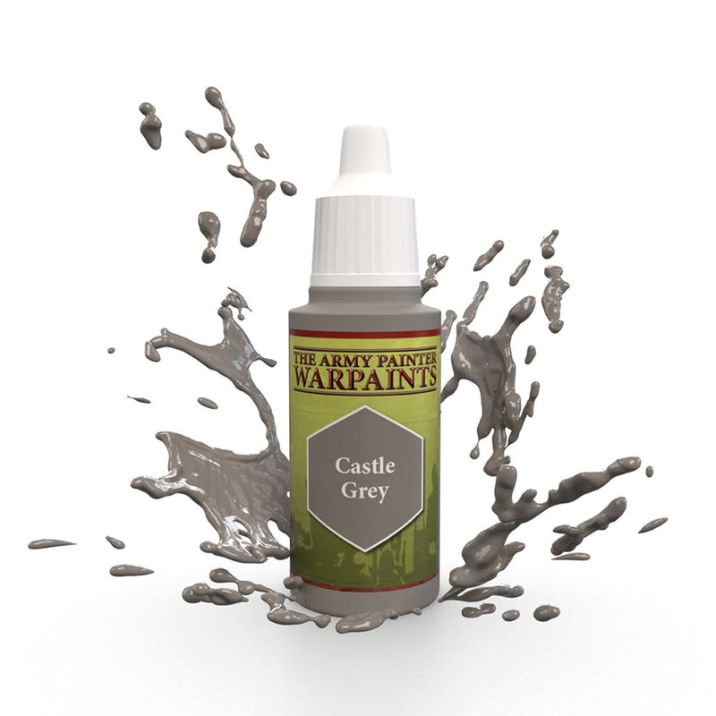 Army Painter WP1407 Warpaints Castle Grey Acrylic Paint 18ml