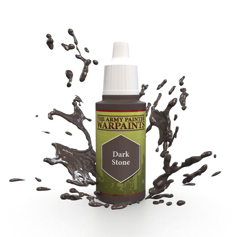 Army Painter WP1425 Warpaints Dark Stone Acrylic Paint 18ml