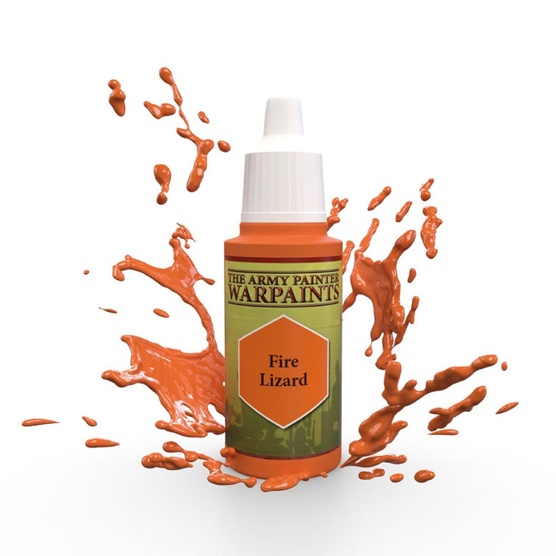 Army Painter WP1426 Warpaints Fire Lizard Acrylic Paint 18ml