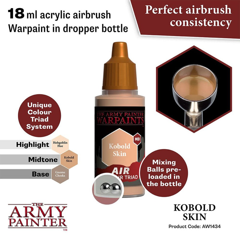Army Painter AW1434 Warpaints Air Kobold Skin Acrylic Paint 18ml