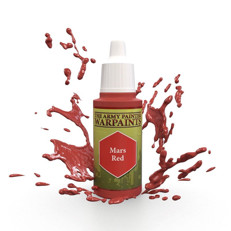 Army Painter WP1436 Warpaints Mars Red Acrylic Paint 18ml