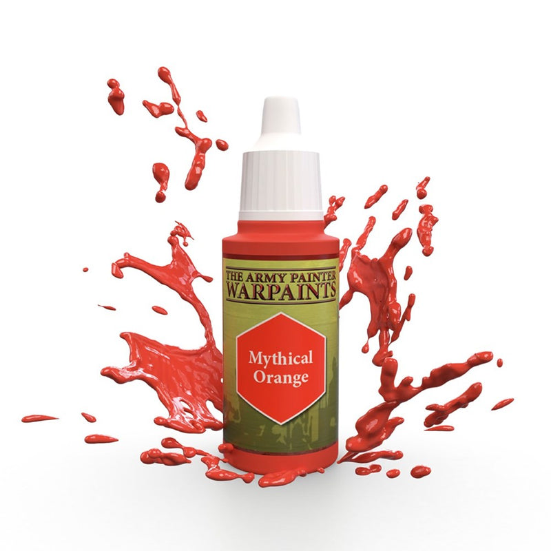 Army Painter WP1442 Warpaints Mythical Orange Acrylic Paint 18ml