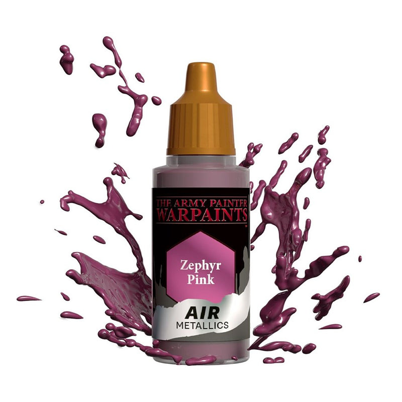Army Painter AW1485 Metallics Air Zephyr Pink Acrylic Paint 18ml