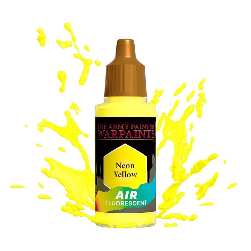 Army Painter AW1504 Metallics Air Neon Yellow Fluo Acrylic Paint 18ml