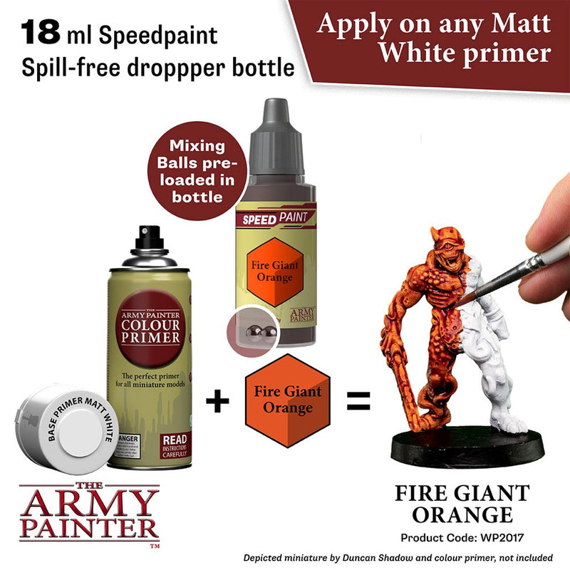 Army Painter WP2017 Speedpaint Fire Giant Orange 18ml