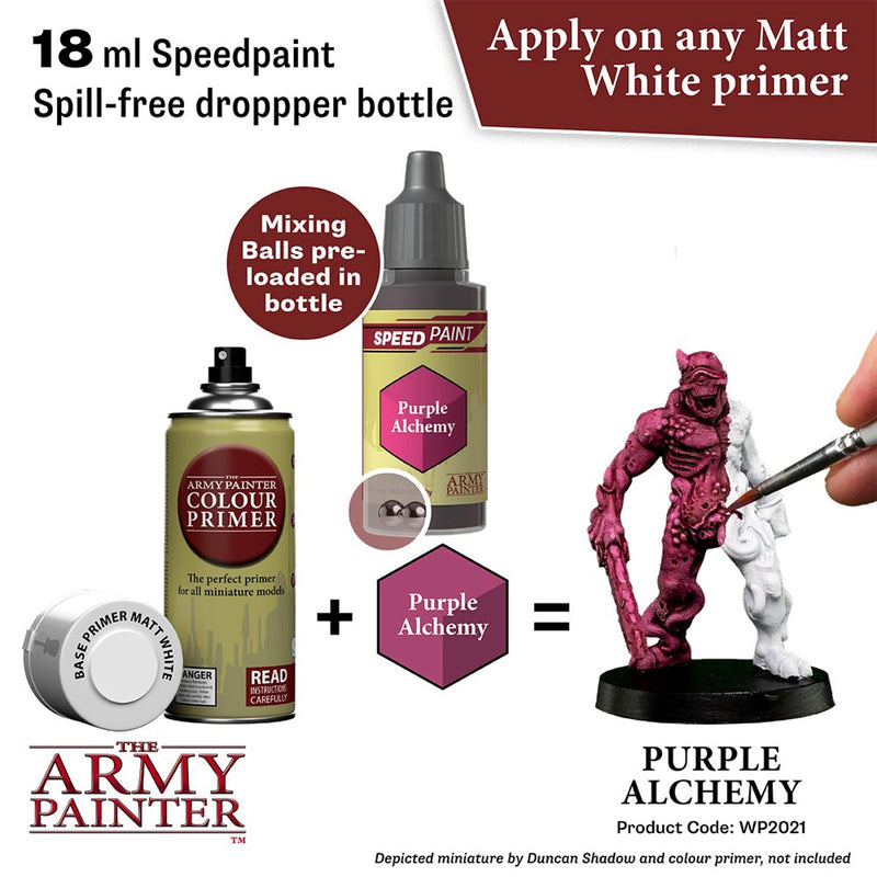Army Painter WP2021 Speedpaint Purple Alchemy 18ml