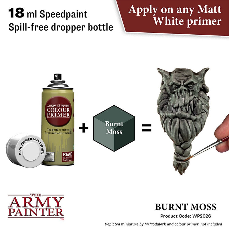 Army Painter WP2026 Speedpaint 2.0 Burnt Moss 18ml