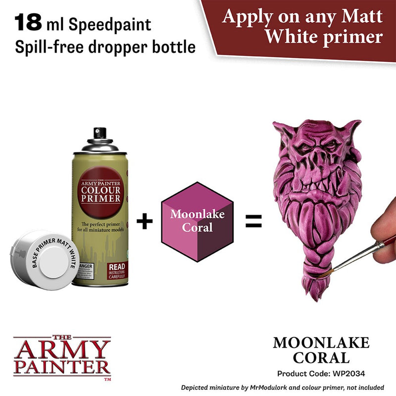 Army Painter WP2034 Speedpaint 2.0 Moonlake Coral 18ml