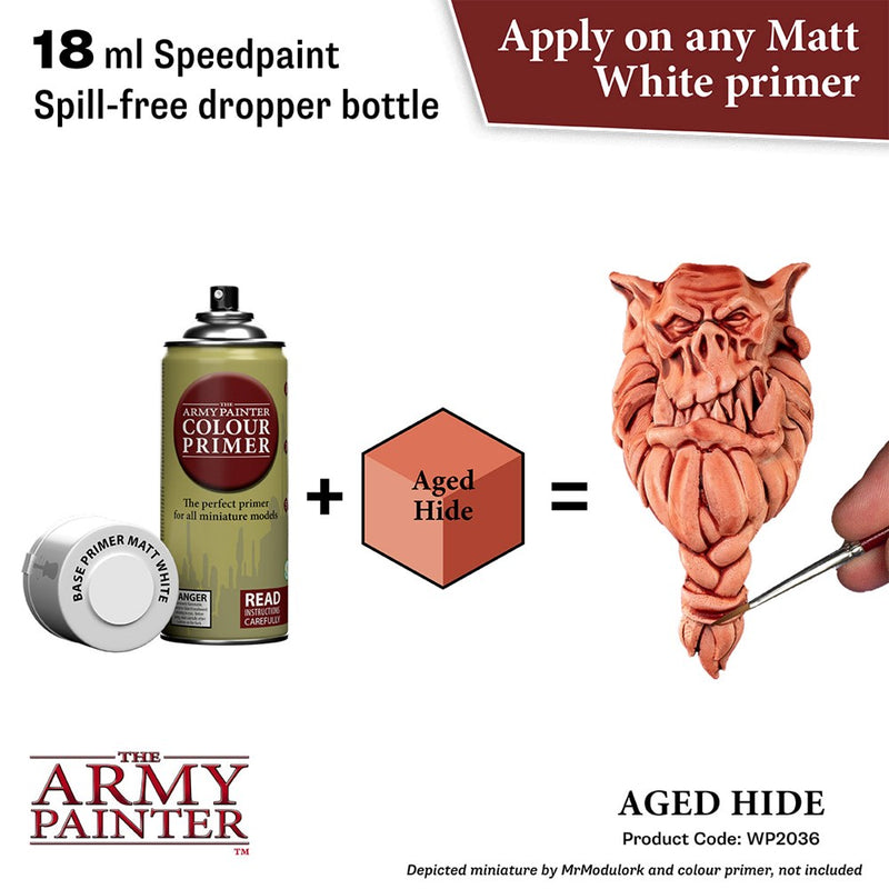 Army Painter WP2036 Speedpaint 2.0 Aged Hide 18ml