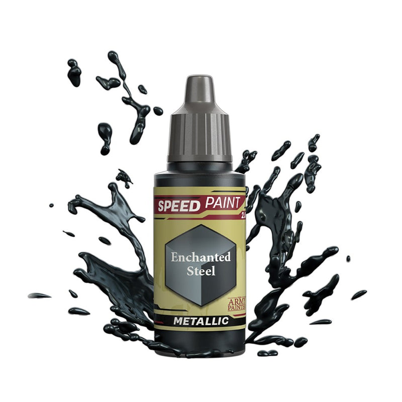 Army Painter WP2072 Speedpaint 2.0 Enchanted Steel 18ml