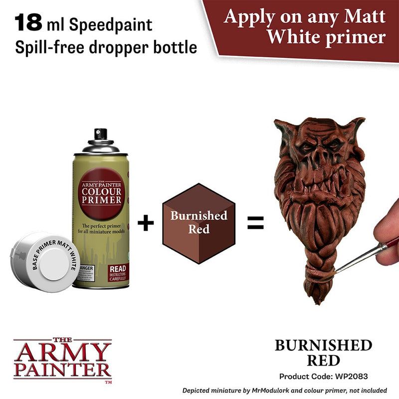 Army Painter WP2083 Speedpaint 2.0 Burnished Red 18ml