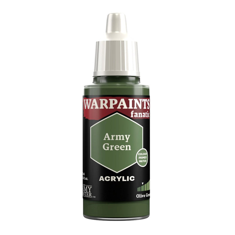 Army Painter WP3068 Warpaints Fanatic Army Green 18ml