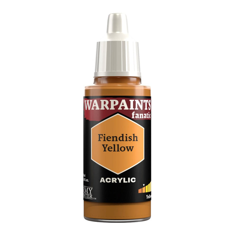 Army Painter WP3092 Warpaints Fanatic Fiendish Yellow 18ml