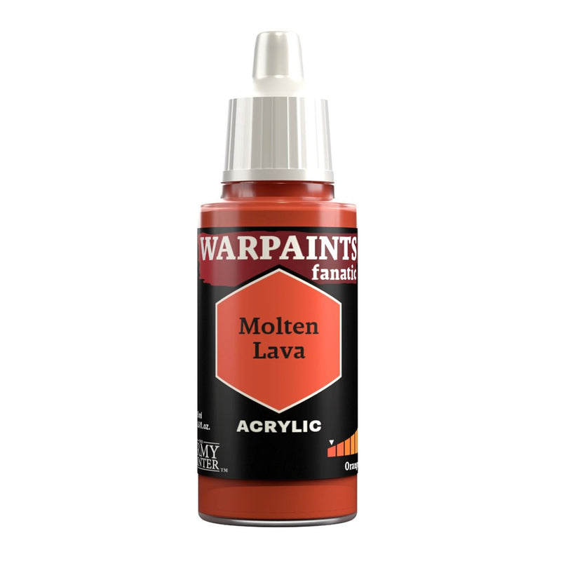 Army Painter WP3097 Warpaints Fanatic Molten Lava 18ml