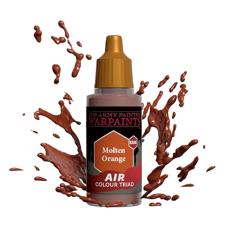 Army Painter AW3106 Warpaints Air Molten Orange Acrylic Paint 18ml