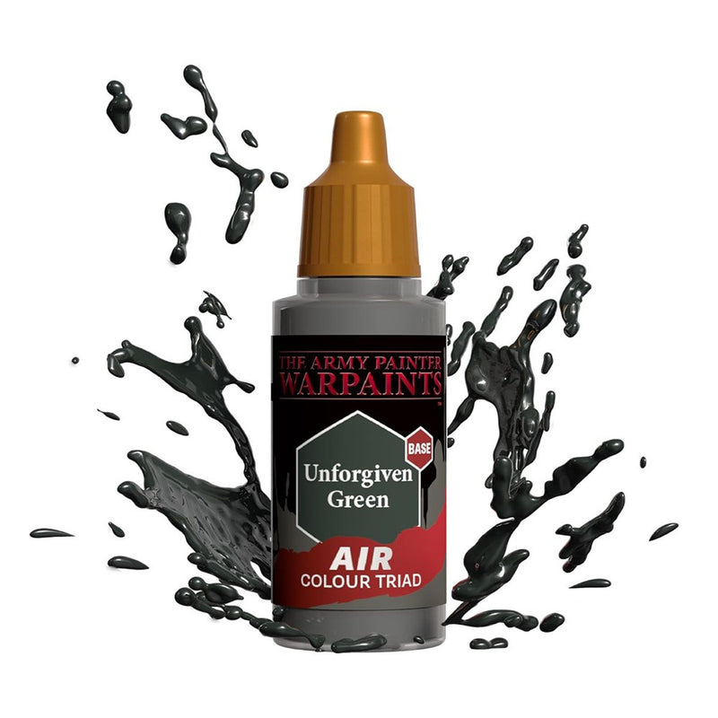 Army Painter AW3112 Warpaints Air Unforgiven Green Acrylic Paint 18ml