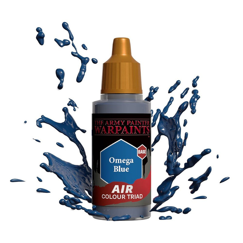 Army Painter AW3115 Warpaints Air Omega Blue Acrylic Paint 18ml