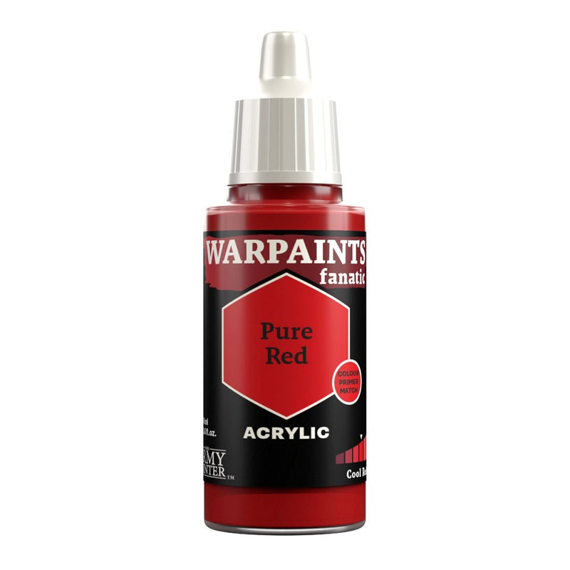 Army Painter WP3118 Warpaints Fanatic Pure Red 18ml
