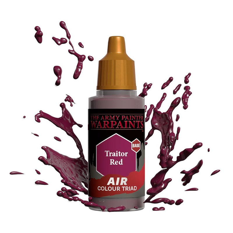 Army Painter AW3142 Warpaints Air Traitor Red Acrylic Paint 18ml