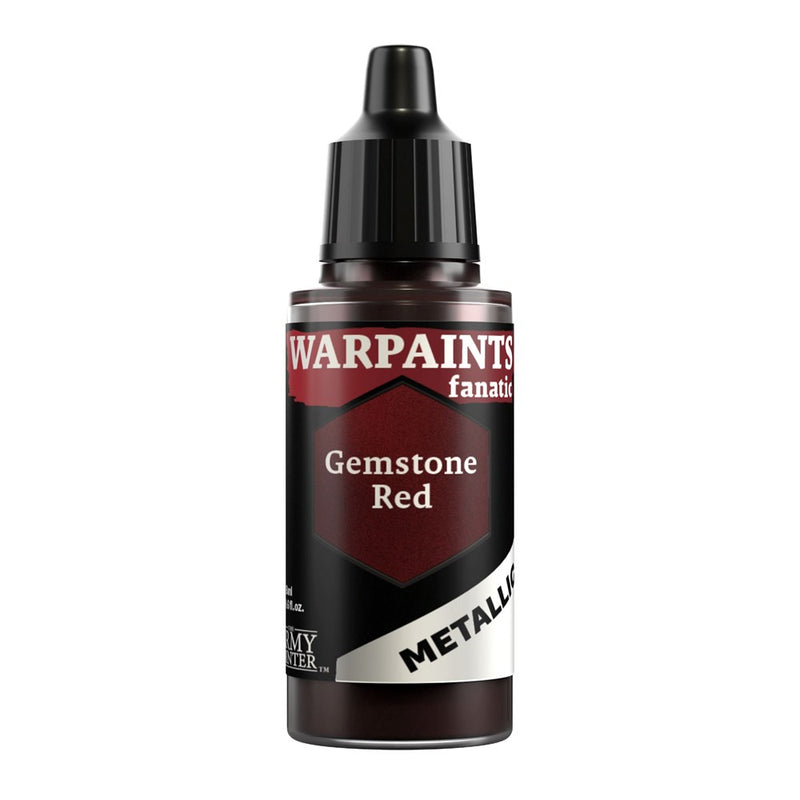Army Painter WP3198 Warpaints Fanatic Metallic Gemstone Red 18ml