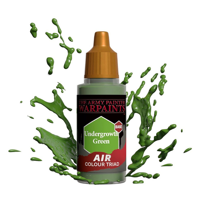 Army Painter AW3433 Warpaints Air Undergrowth Green Acrylic Paint 18ml