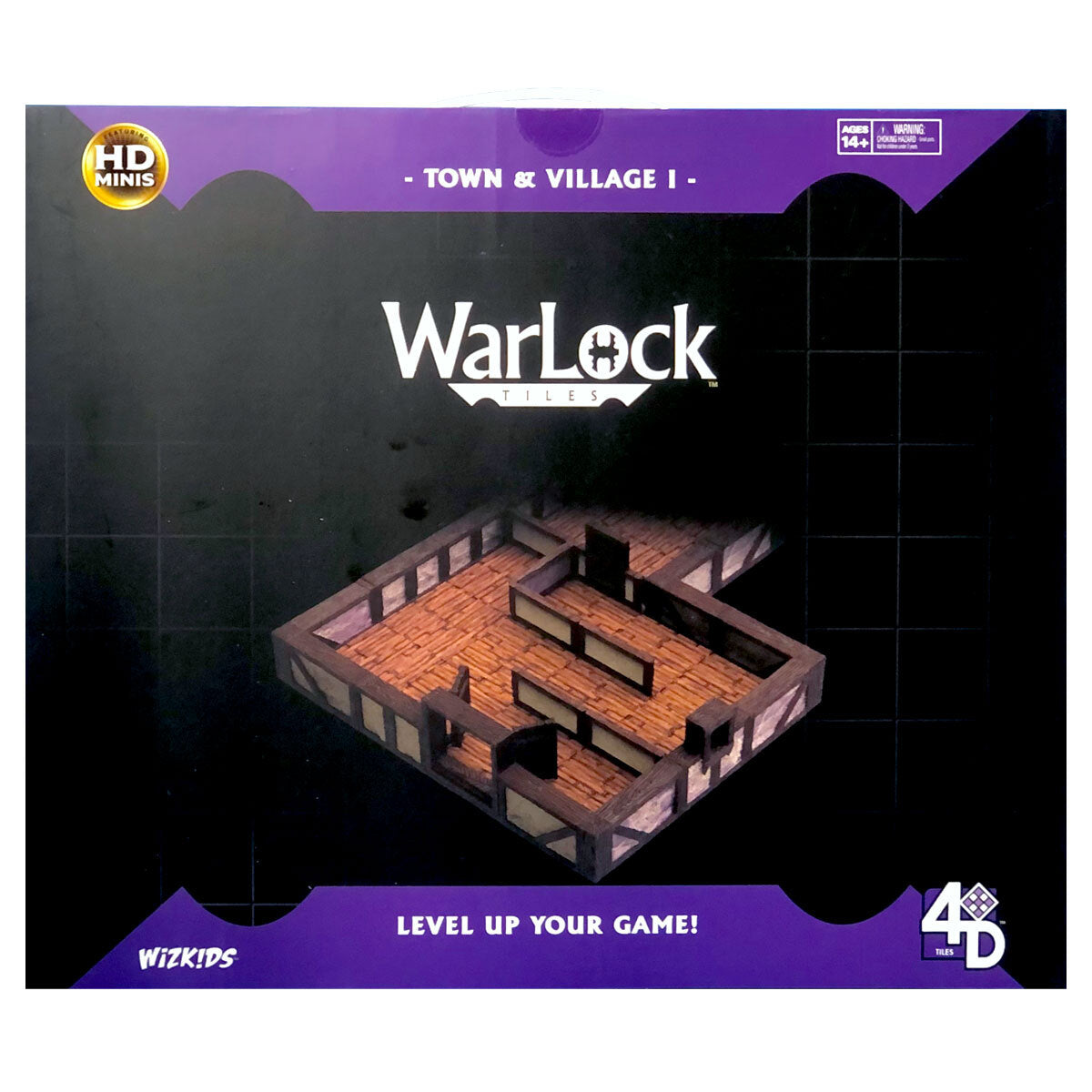 WizKids WarLock Tiles Town and Village Wargaming Terrain