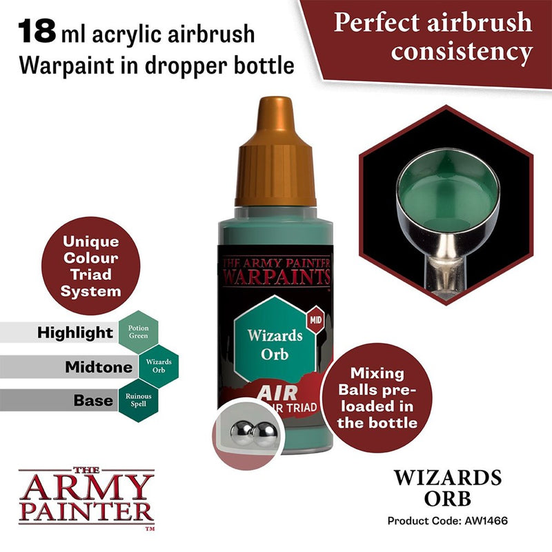 Army Painter AW4466 Warpaints Air Potion Green Acrylic Paint 18ml