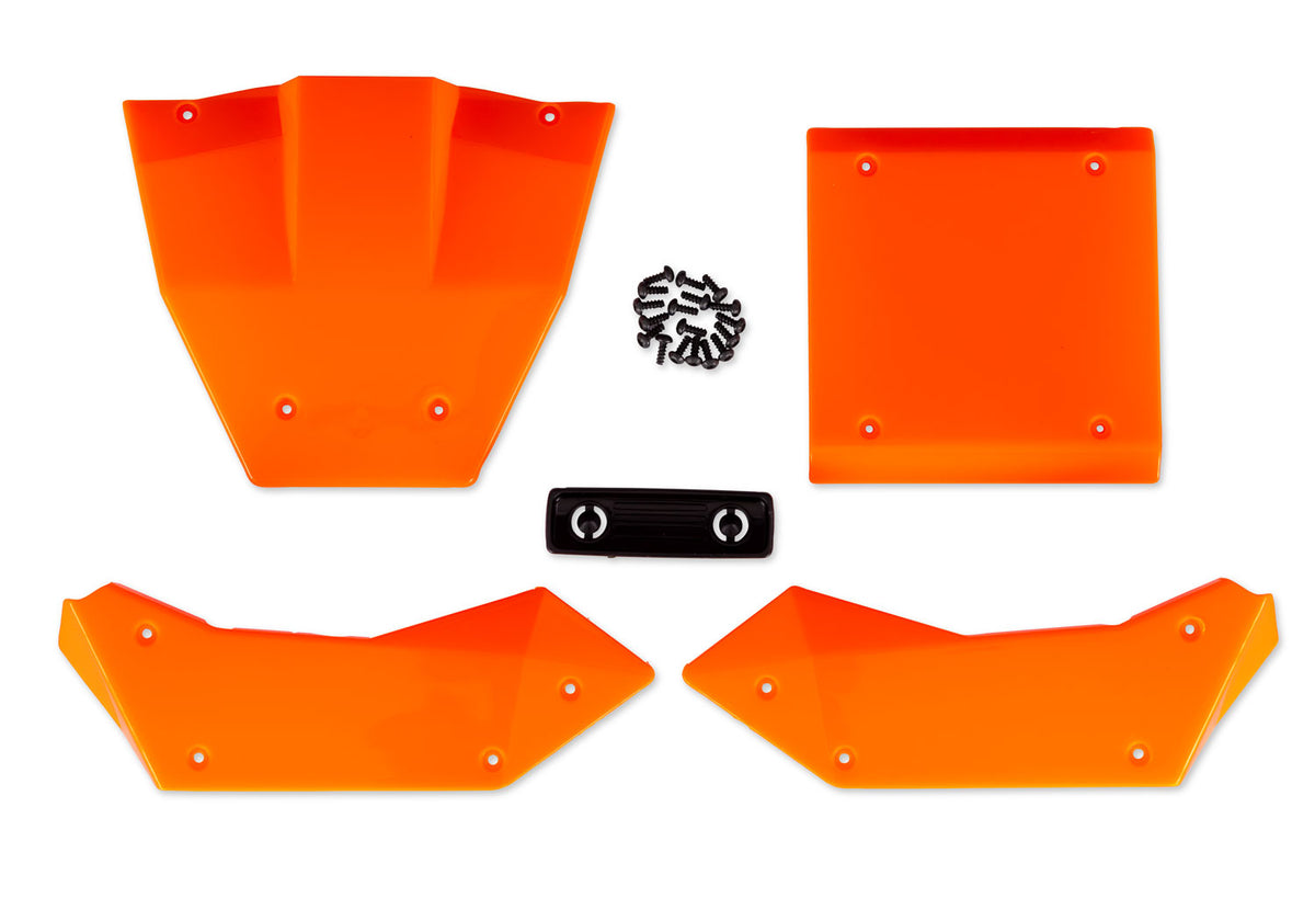 Traxxas TXC-4M Orange RC Car Body Panel Set