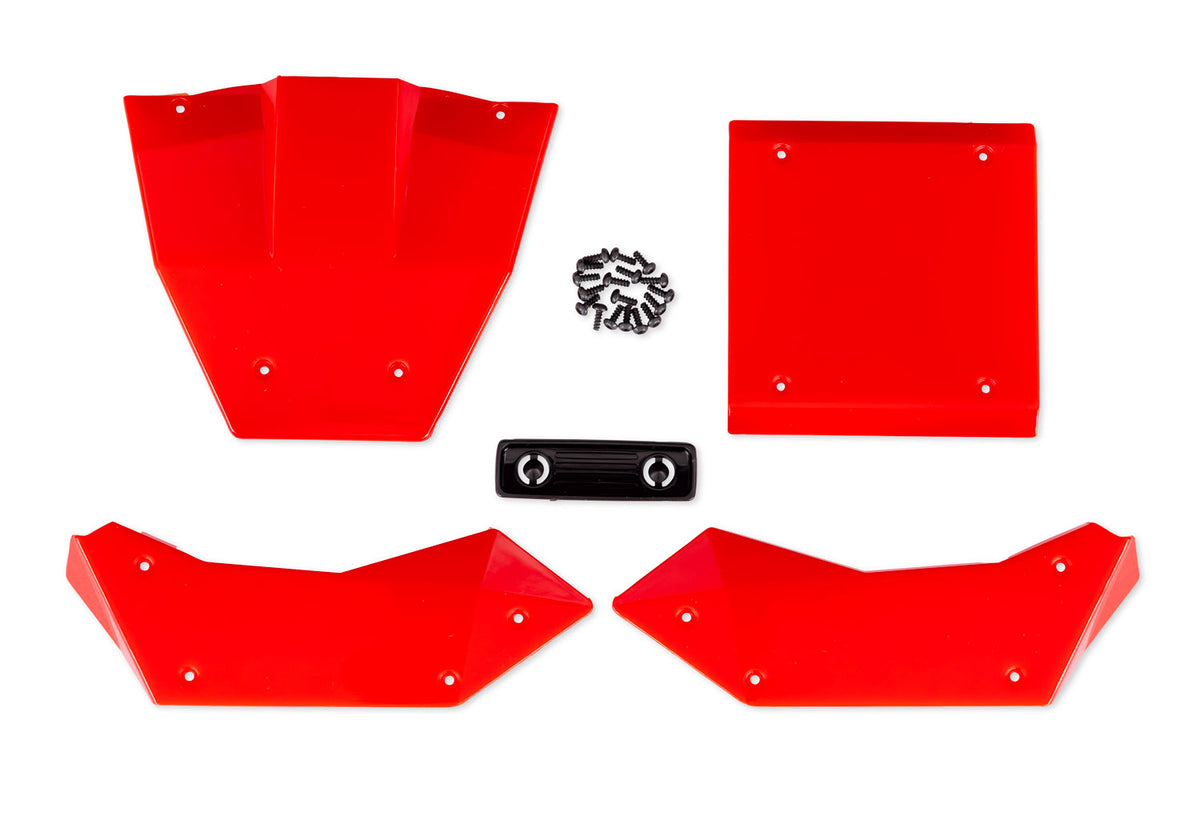 Traxxas TXC-4M Panel Set Red RC Car Body
