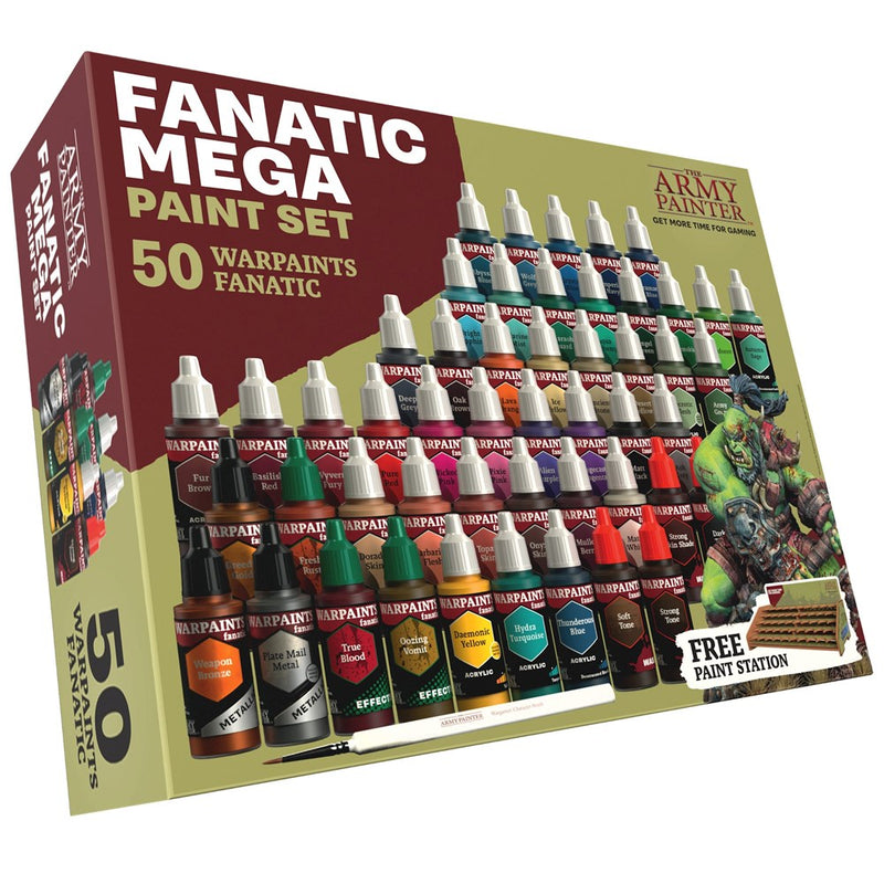 Army Painter WP8067 Warpaints Fanatic Mega Paint Set