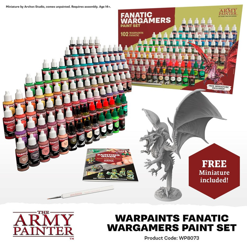 Army Painter WP8073 Warpaints Fanatic Wargamers Paint Set