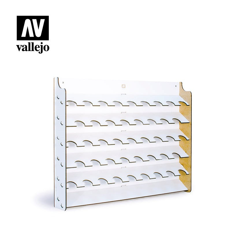 Vallejo AV26010 Accessories Wood Wall Mounted Paint Display