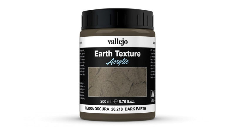 Vallejo AV26218 Diorama Effects Dark Earth 200ml