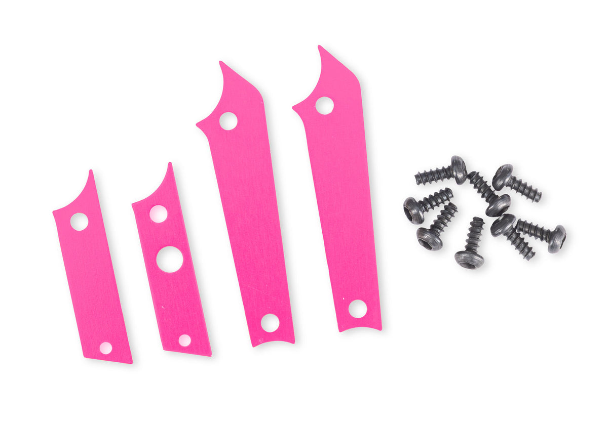Traxxas TXC-4M Pink Aluminium Insert Set RC Chassis Panel