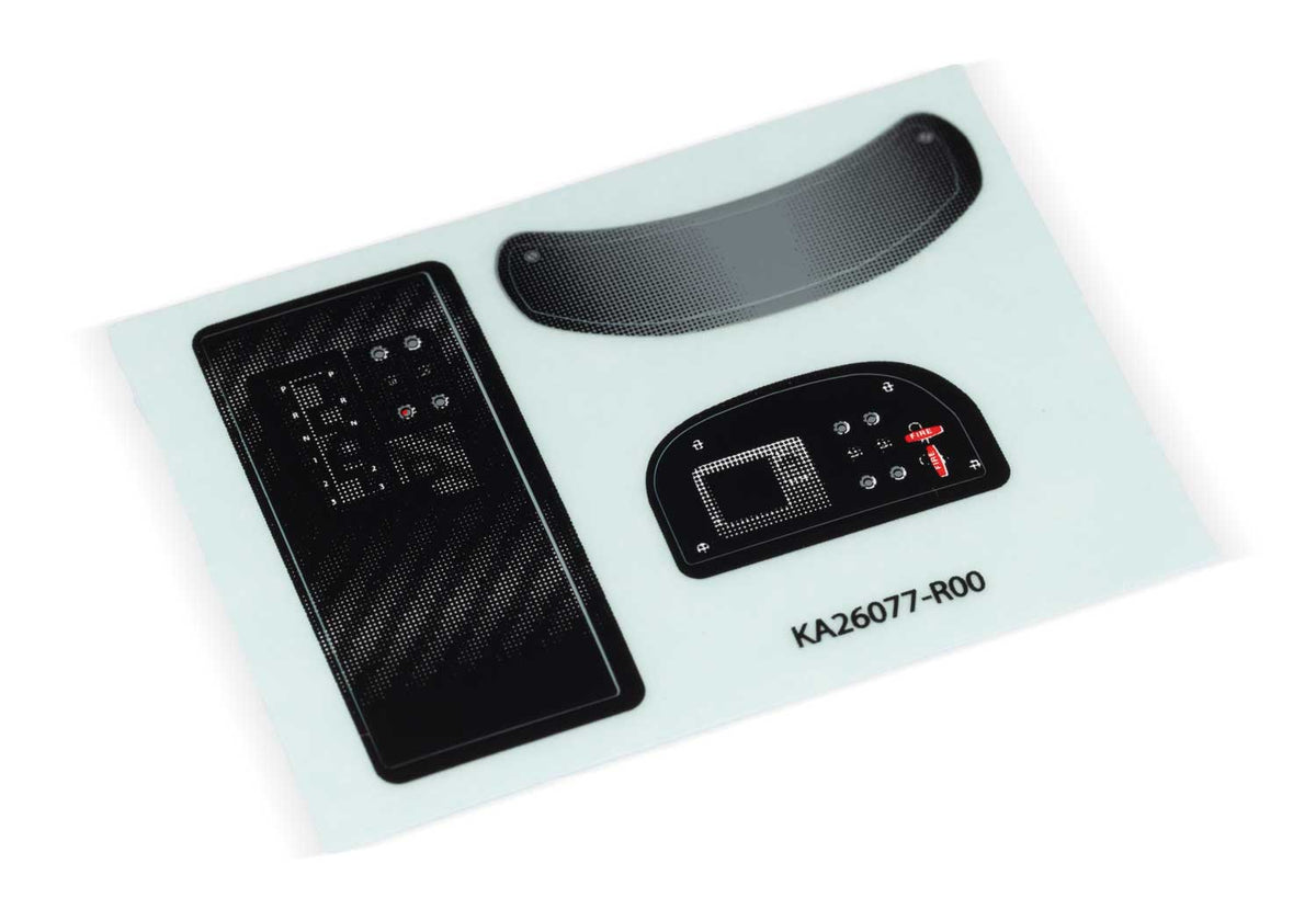 Traxxas TXC-4M Interior RC Body Decal Sheet
