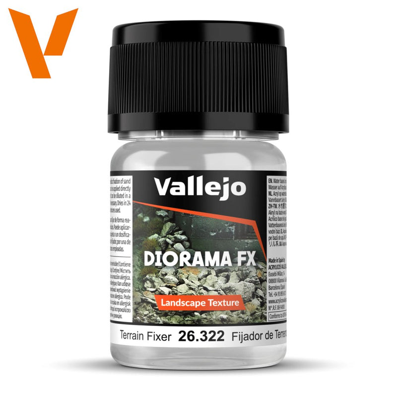 Vallejo AV26322 Diorama Effects Terrain Fixer 35 ml (8938259185901)
