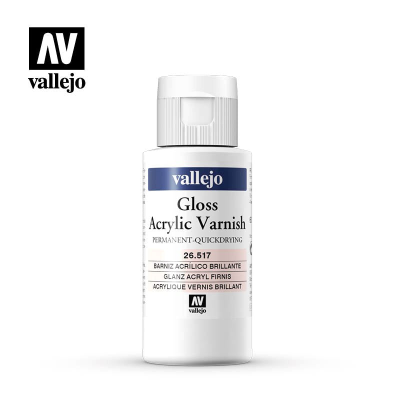 Vallejo AV26517 Permanent Gloss Varnish 60ml