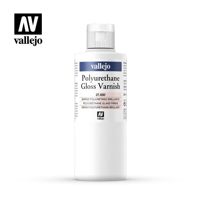 Vallejo AV27650 Gloss Varnish 200ml