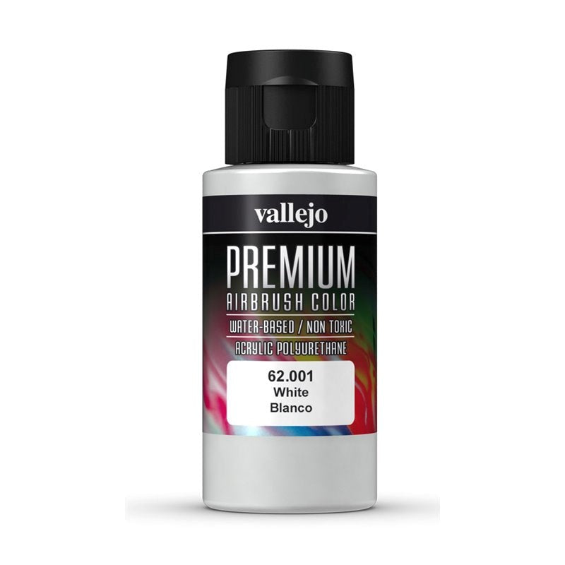 Vallejo AV62001 Premium Colour White 60 ml