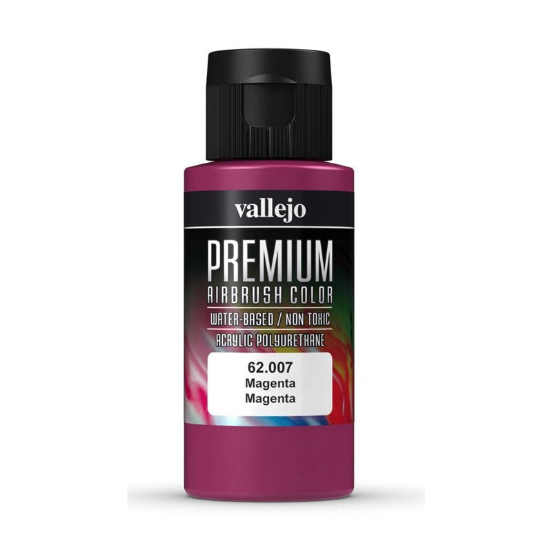 Vallejo AV62007 Premium Colour Magenta 60 ml