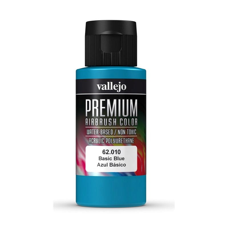 Vallejo AV62010 Premium Colour Basic Blue 60 ml