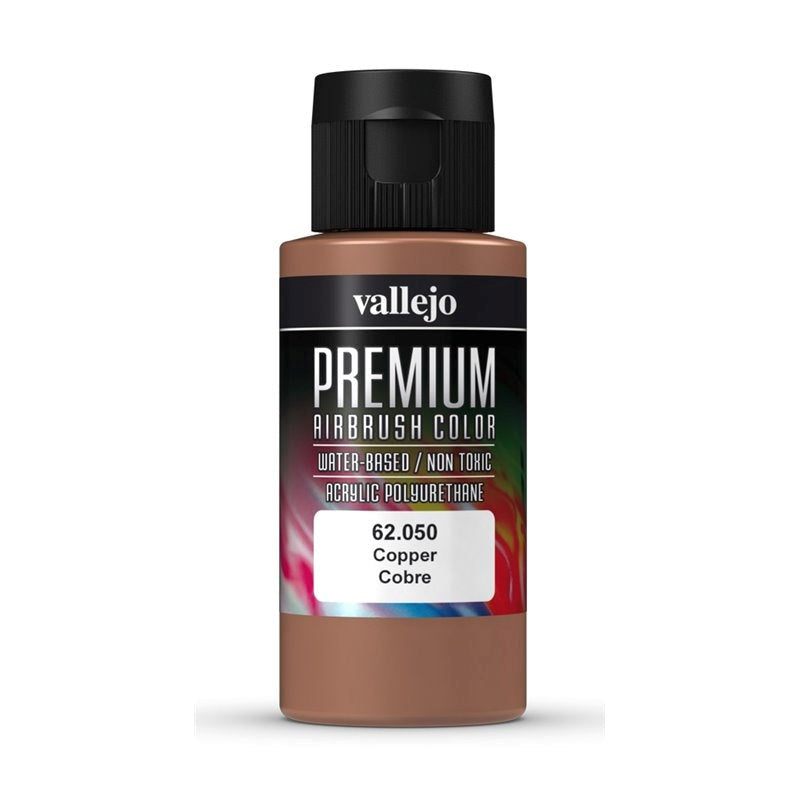 Vallejo AV62050 Premium Colour Copper 60 ml