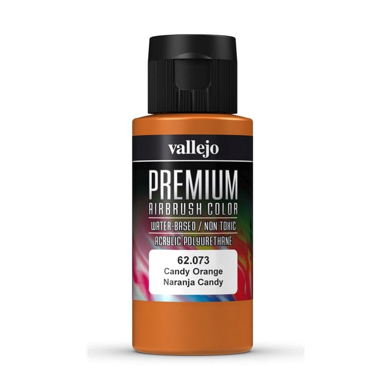Vallejo AV62073 Premium Colour Candy Orange 60 ml