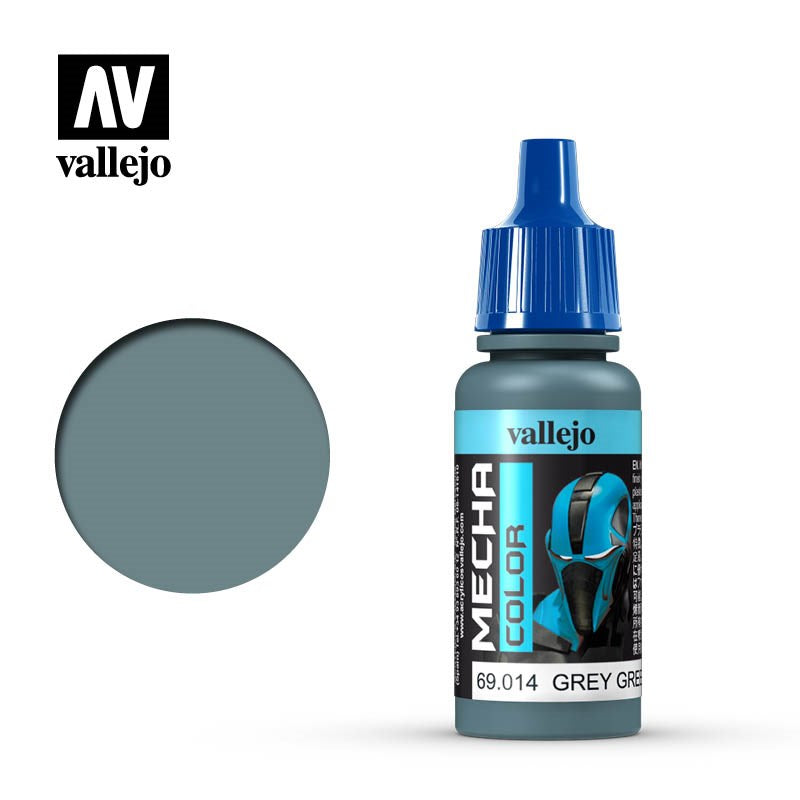Vallejo AV69014 Mecha Colour Grey Green 17ml