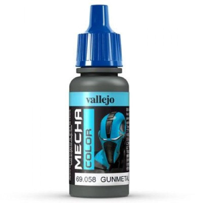 Vallejo AV69058 Mecha Colour Gunmetal 17ml