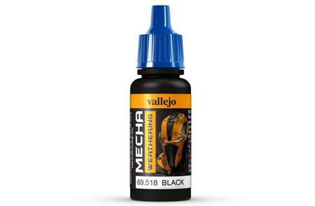 Vallejo AV69518 Mecha Colour Black Wash 17ml