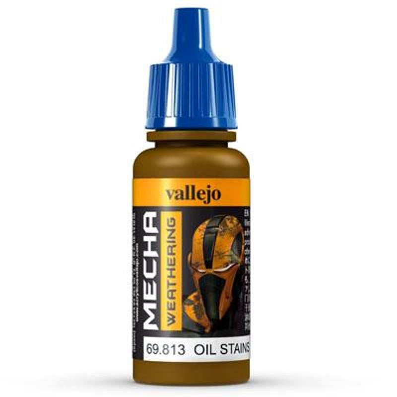 Vallejo AV69813 Mecha Colour Oil Stains (Gloss) 17ml