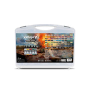 Vallejo 70254 Combination Case. Includes: 80 Colors selected for BSL combinations (base, shadow & light tones) - 80 Colors case (8938282123501)