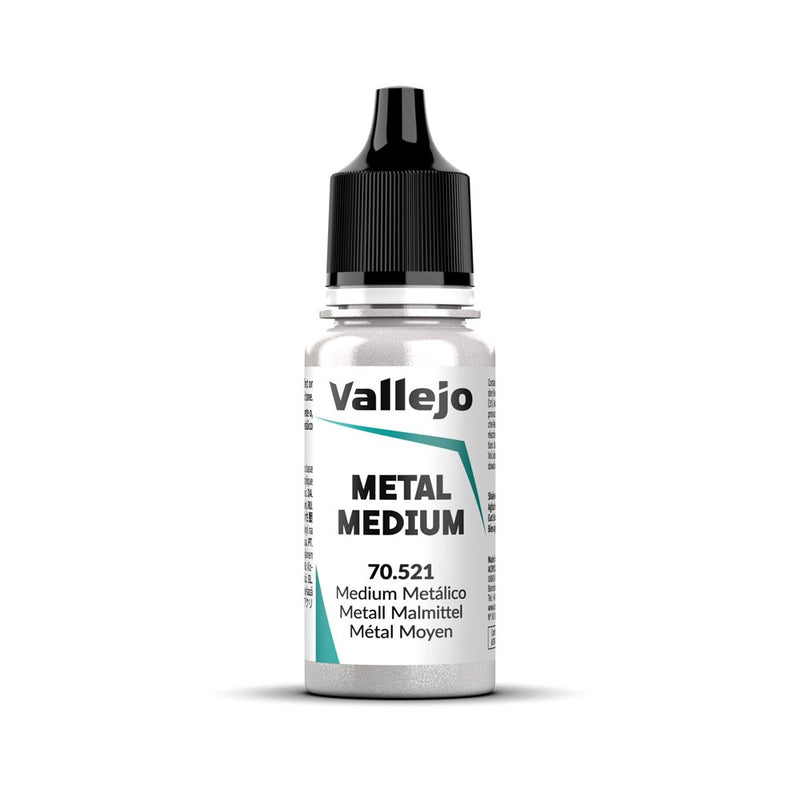Vallejo AV70521 Auxiliaries Metal Medium 18ml