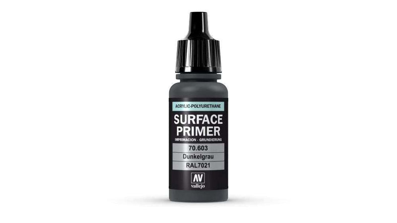 Vallejo AV70603 Surface Primer German Panzer Grey 17 ml